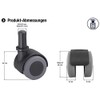 Meister Double Roller Wheel ✓ with Stick and Sheath ✓