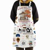 JTOUK Star Hollow Inspired Kitchen Apron Gilmore Fans Gift TV