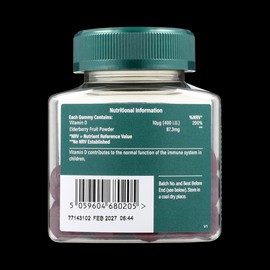 Holland & Barrett Kids Vitamin D 10µg 30 Gummies