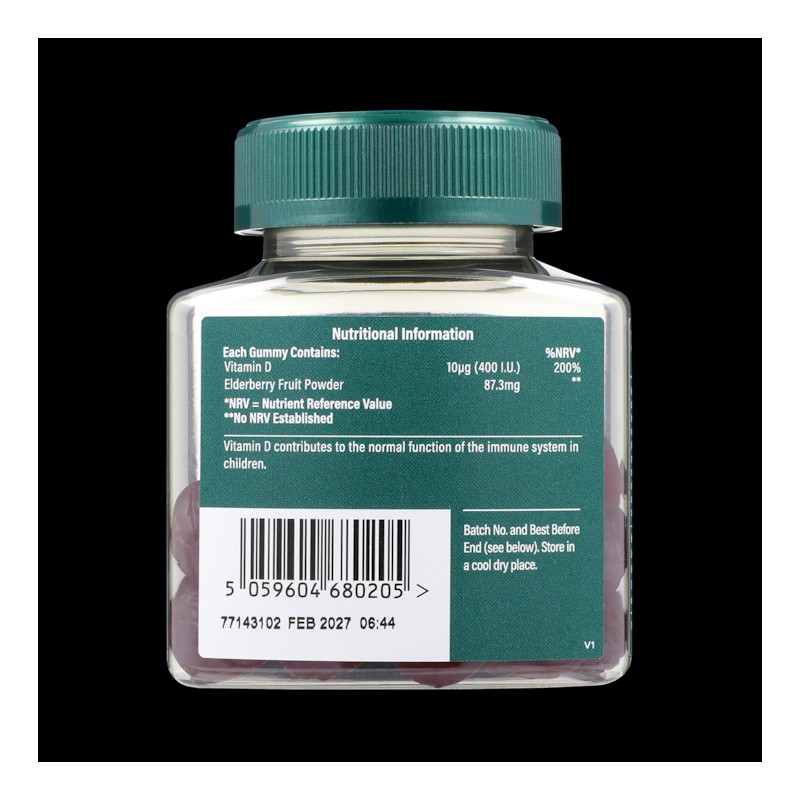 Holland & Barrett Kids Vitamin D 10µg 30 Gummies