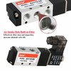 RIH Pneumatics Solenoid Valve 4V110-06 12V/24V/110V Series Single Coil Pilot-Operated