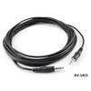 CablesOnline 15ft 3.5mm (1/8in) Stereo 4-Pole TRRS Male to Male