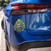 Green Slime Ghost - Whimsical Vinyl Sticker Decal for Car