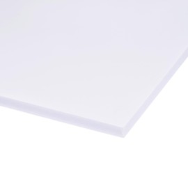 uxcell PVC Foam Board Sheet,12mm x 300mm x 300mm,White, 1/2inch x 12inch x 12inch, Double Sided,Expanded PVC Sheet,2pcs