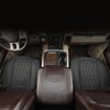 GIANT PANDA Bottom Seat Cover for Trucks&SUV, Front PU Leather