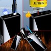 Arc Jet Flame Torch Lighter - Electric, Refillable Butane 2