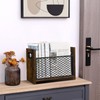 YINMIT Magazine Holder,Magazine Rack Floor,Magazine Storage Basket,File Holder Organizer,Folder Organizer