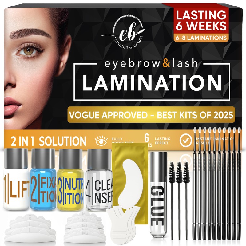 Elevate The Beauty Kit de Laminación de Cejas | Kit