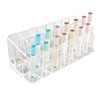 Klmnop Rollerball Perfume Organizer, 24 Space Beauty Scent Holder, Clear