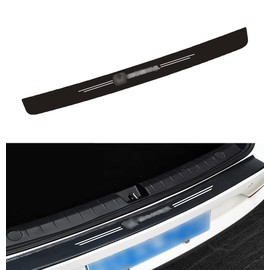 Car Rear Bumper Rubber Guard, Bumper Guard, Rear Bumper Step Guard, Side Mall, Scuff Protect Sheet, Door Guard Sticker, Impact Protection, Scratch-Resistant, Scratch-Resistant, Double Sided Tape