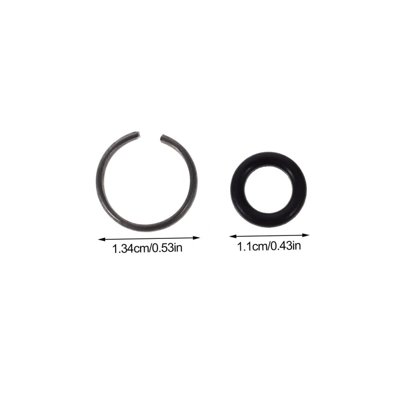 KONTONTY 12sets Impact Wrench Friction Ring Retainer Rings for Socket
