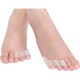 Separador de Dedos Pies, Gel de Sílice, 2 Pares