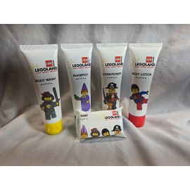 Legoland NY Resort Shampoo Conditioner Body Wash Body Lotion Bar Soap Gift Set