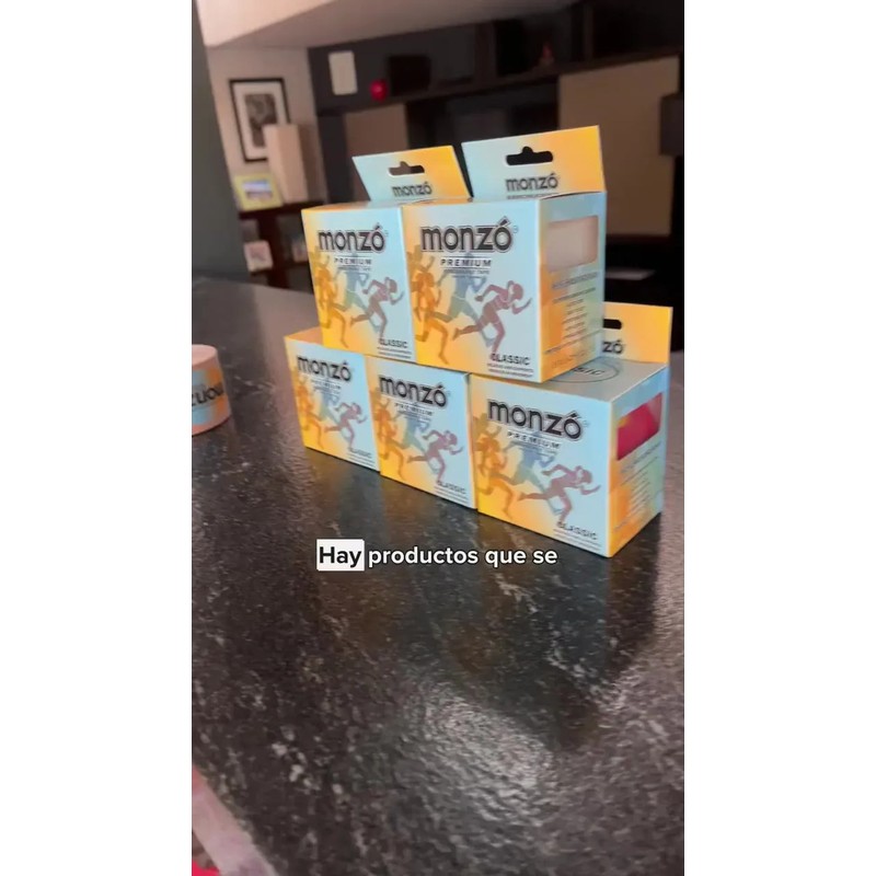 Monzó, 4 Cintas Kinesiológicas, Kinesio Tapes Monzó Classic