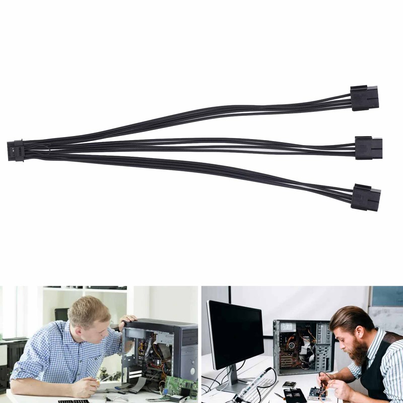 16Pin to 3X 8 Pin Gpu Cable PCIE 5.0 12VHPWR