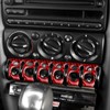 KUNGKIC For MINI COOPER R50 R53 2001-2006 Carbon Fibre Car