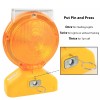 Solar Rechargeable Traffic Construction Barricade LED Warning Light-BLIGHT-S