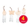 Baker Ross E8743 Wildlife Wooden Windchimes (Pack of 4) For