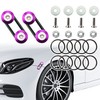 Mejiao Bumper Holder Purple 12PC Bumper Quick Release Bands Quick