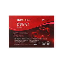 [Band-Aid.com] Active Life Blood Circulation Health 60 Capsules x 2 Pieces Immune Function Blood Circulation Improvement Device / [반창고닷컴] 액티브라이프 혈행건강 60캡슐 x 2개입 면역기능 혈행개선 기