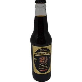 Manhattan Special - Regular - Premium Coffee Soda - 12 oz (6 Glass Bottles)