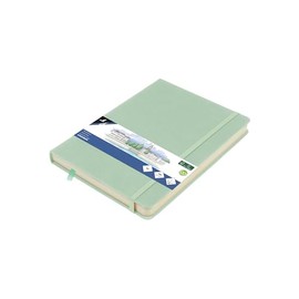 Kangaro Art Sketchbook A5 Mint PU Hard Cover 80 Sheets 140 g Cream Paper
