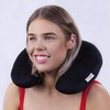 Microbead Travel Pillow Super Soft Travel Neck Cushion Holiday Rest