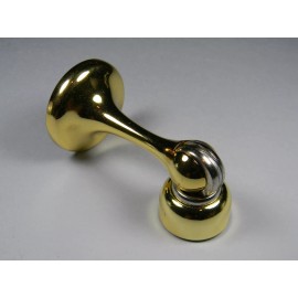 SOSS MAGNETIC DOOR STOP / HOLDER / CATCH  GOLD FINISH