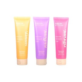 Natural Scents Kit de 3 Cremas para Manos Hidratantes 60 ml c/u | Crema Humectante para Manos de Rápida Absorción | Aromas Sunny, Vibrant y Radiant | 