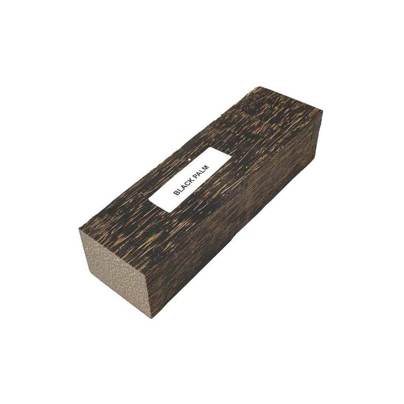 Black Palm 2" x 2" x 6" Turning Wood Blank