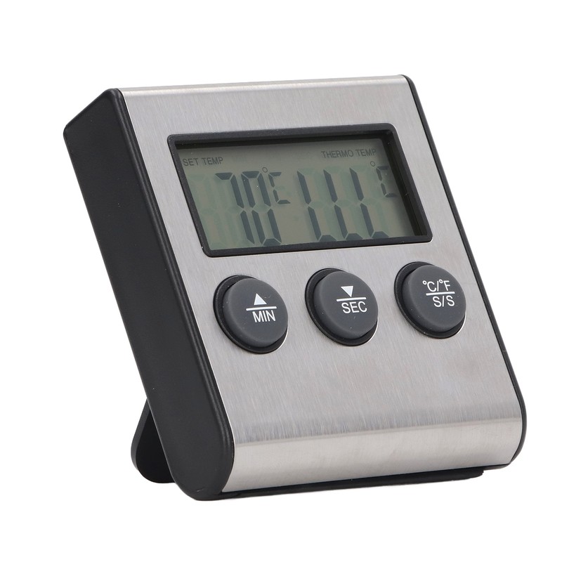 Meat Thermometer Electronic with Probe Digital Oven for Cooking Kitchen
