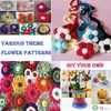 KNEWMART Flower Loom Kit, Loom Device, 8 Pieces, Flower Maker,