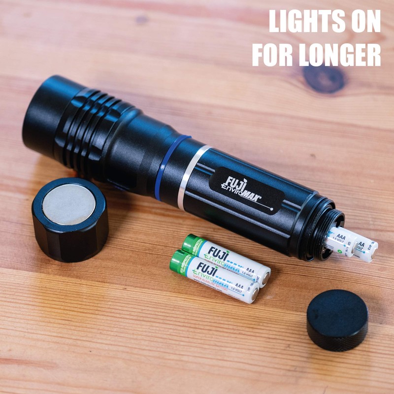 Fuji Batteries 4400BP2 EnviroMax AAA Super Alkaline Batteries (2 Pack),