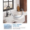 Bronze Kitchen Faucet with Soap Dispenser, WOWOW Stainless Steel Kitchen
