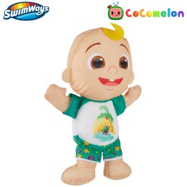 Swimways Cocomelon JJ Swim Huggable, Kids Toys, Bath Toys & Beach Toys, Floating Water Stuffed Animal for Kids Aged 1 & Up