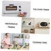 Mikinona Simple Countdown Timer Digital Kitchen Timers Clock Baking Cooking