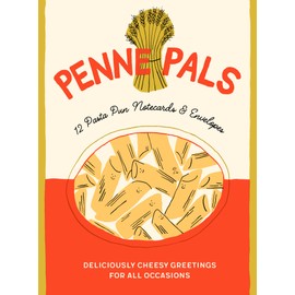 Penne Pals: 12 Pasta Pun Notecards & Envelopes