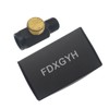 FDXGYH 2 Pcs Brass In-Line Air Flow Regulator Adjustable 1/4"