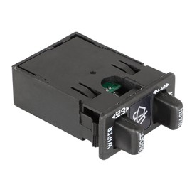 Silscvtt Windshield Wiper Switch Control Replacement for Columbia Coronado 2000-2017, Push Button, Manual, Black