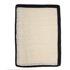 White Scratching Post Furniture Pet Table Leg Sofa Sisal Scratcher Pad, Sofa Scratcher Mat Table Leg Sisal Scratch Protect, for Cats Furniture Protection(White)