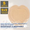 EVERLIT Sacrum Silicone Foam Dressing with Adhesive Border [Pack of