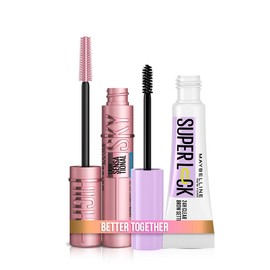 Kit Super Lock Maybelline New York  Mascara De Pestañas Sky High                                                                                      