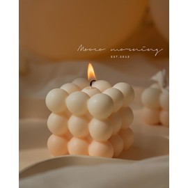 SENCCO Silicone Candle Molds, 3D Silicone Molds for Candle Making, Odorless, Colorless, BPA Free, Silicone Molds for Candle, Wax, Resin, soap, Clay, Chocolate etc