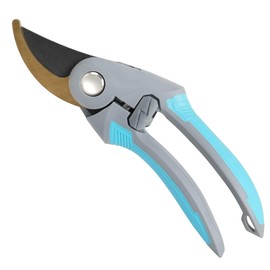 Bypass Pruners Garden Pruning Shears Hand Pruners Garden Clippers Tree Trimmers Bypass Secateurs with SK-5 Steel Blade and Locking Mechanism for Branches Stems and Flowers