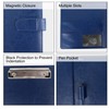 GraduationMall A4 Writing Case with Clipboard - Blue Portfolio Padfolio