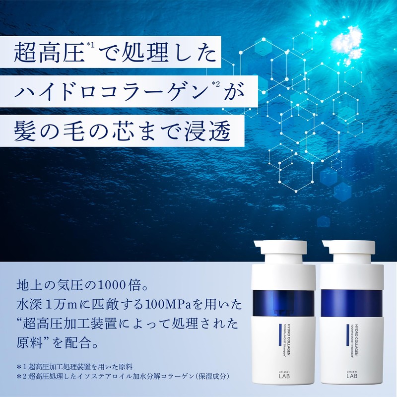 unlabel CO Moist Treatment, Refill, 1.9 x Volume, Hydro Collagen,