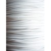 1/16" Coated to 3/32" Diameter, 7x7 Construction, White Vinyl Coated Cable (50 ft Coil)