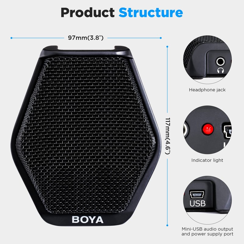 by-mc2 conference usb microphone