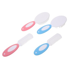 BIUDECO Wash Suit Hair Comb Hair Scrubber for Bath Haircare Kit Soft Bristle Brush Newborn Brush Pp