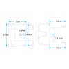 DFG Knee Brace Hinge Cover, Set of 2, Left and